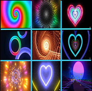 Over 300 Copy right free, 4K Video BACKGROUND-with Master Resell Rights
